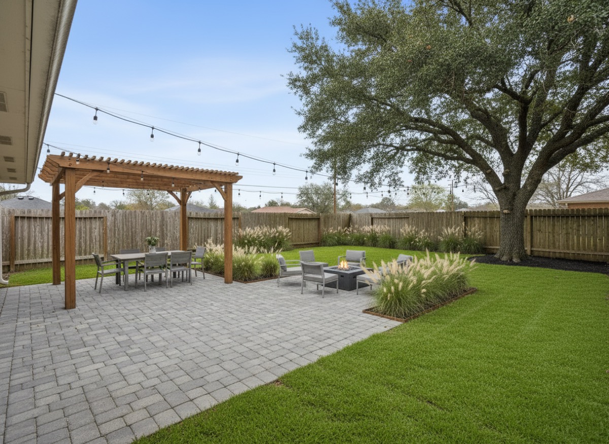 Backyard redesigned