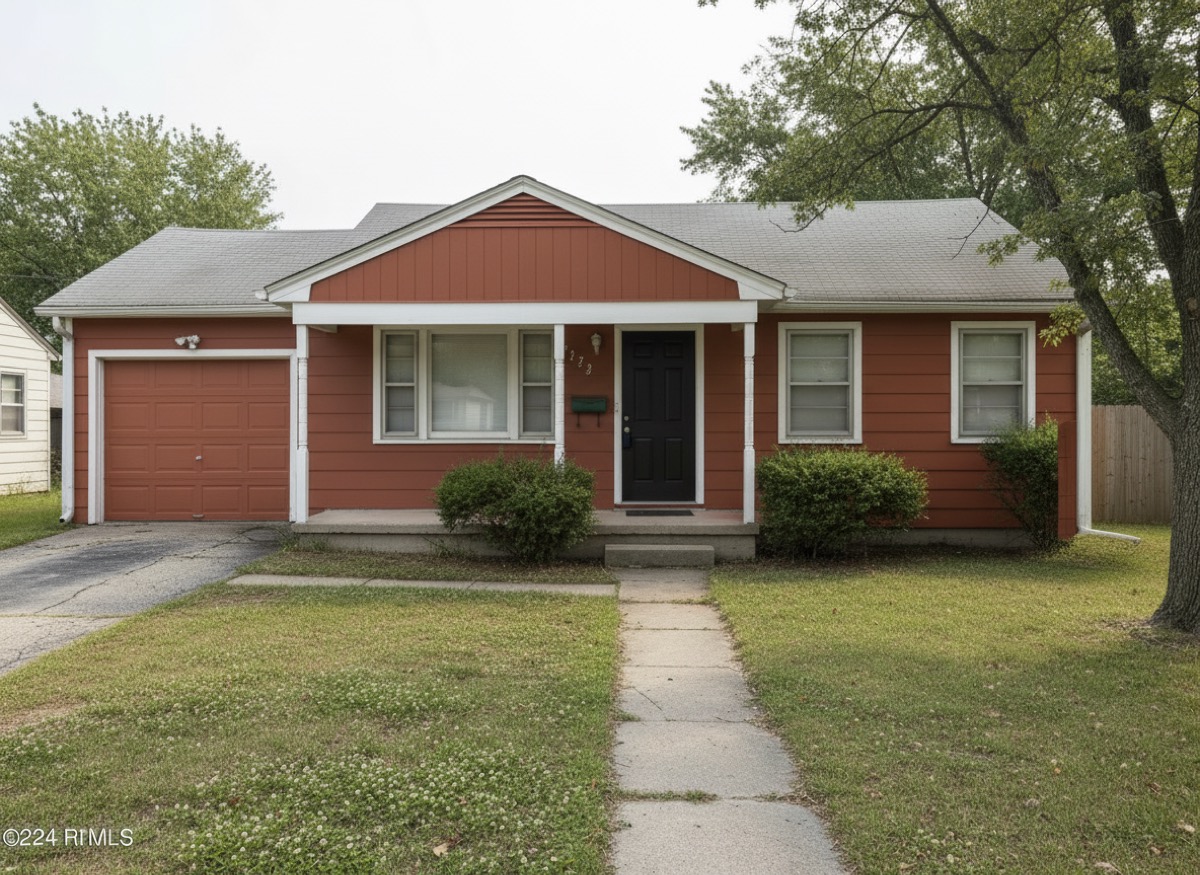 House repainted
